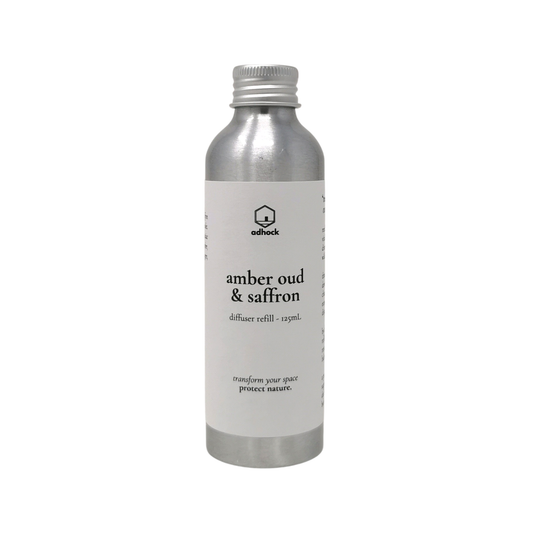 Amber Oud & Saffron Reed Diffuser Refill
