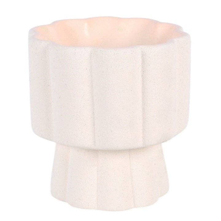 Scalloped Pedestal Oil Burner