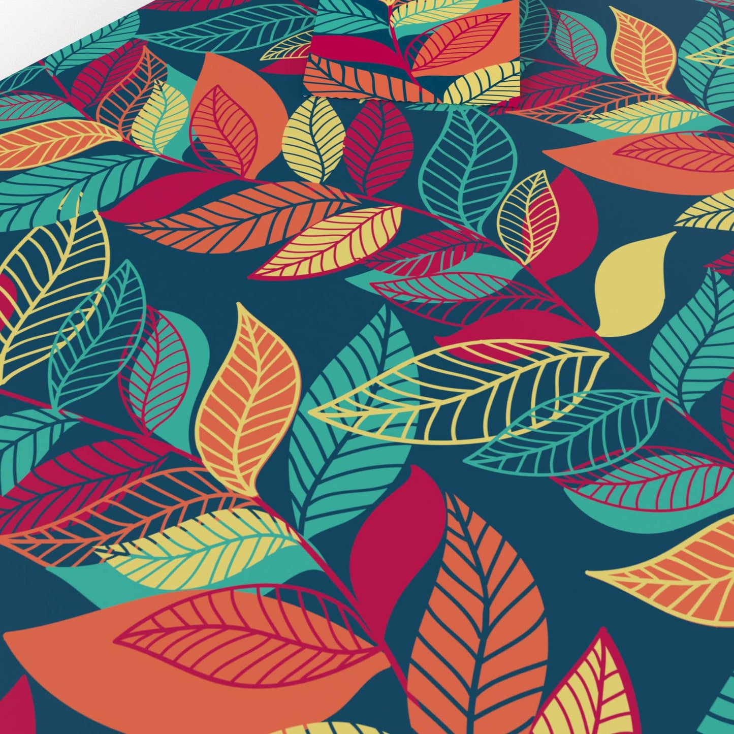 Autumn Leaves Wrapping Paper • ECO Friendly • UK Made
