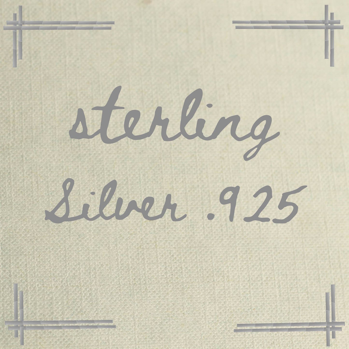 Waterfall Cascade Sterling Silver Stud Earrings: Linen Presentation Card