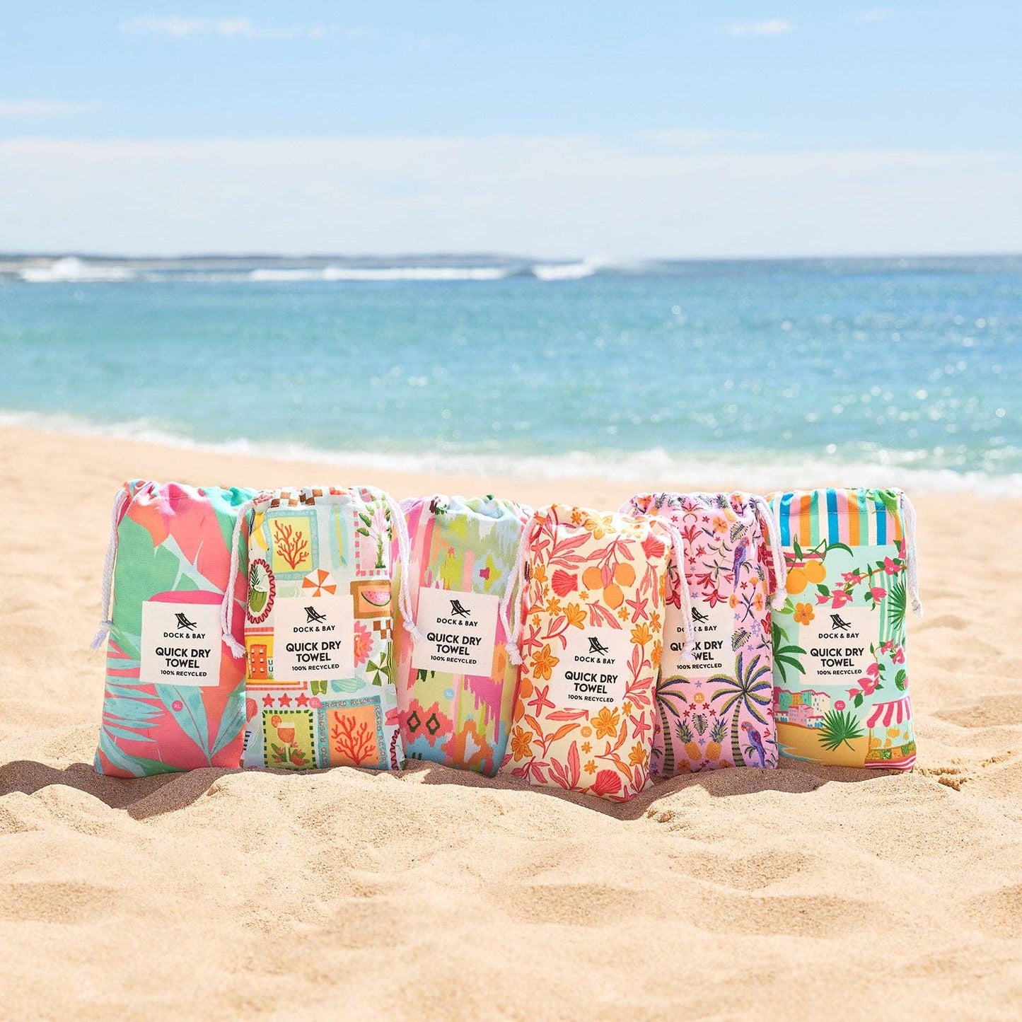 Dock & Bay Quick Dry Towel - Pink Paradise: Extra Large (200x90cm)