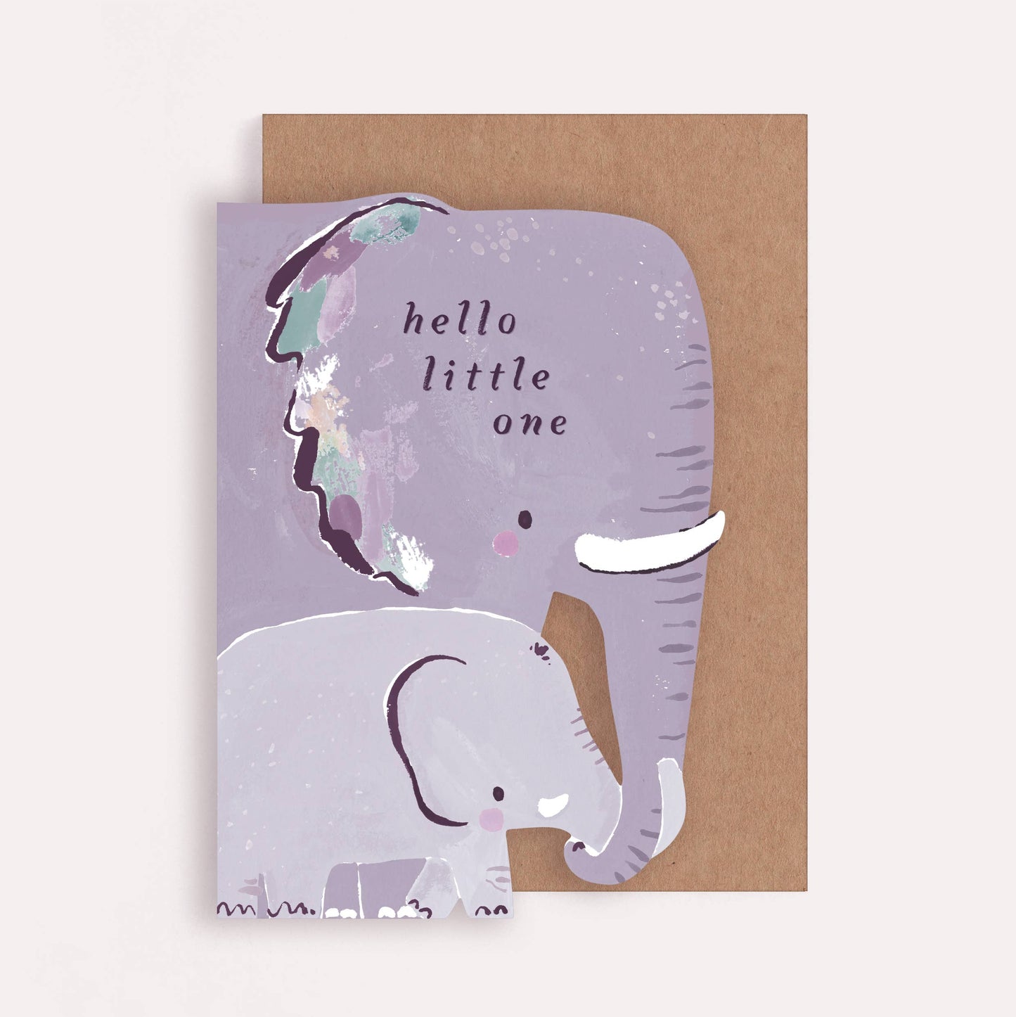 Elephant New Baby Card - Sister Paper